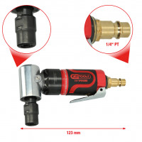 [515.5535] SlimPOWER mini pneimatiskā leņķa stieņa slīpmašīna, 19 000 apgr./min (515.5535, KS TOOLS)