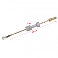[700.1475] Universal slide hammer with puller hook and adaptor, 850 mm (700.1475, KS TOOLS)