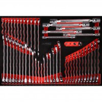 [811.0053] Spanner set in foam insert, 53 pcs (811.0053, KS TOOLS)