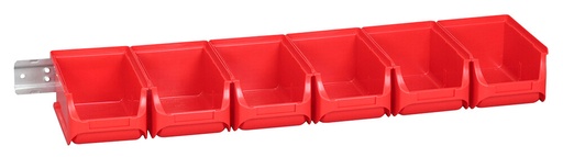 [4720115] Shelf with 6 bins 615x165x75 mm (4720115, SONIC)