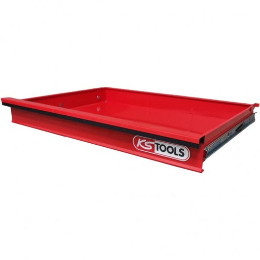 [873.0004-R004P] Stalčius su logotipu ir rutuliniais bėgeliais P10TC, 568x398x65 mm (873.0004-R004P, KS TOOLS)