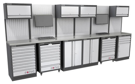 [4731523] Įrankių spintelių komplektas 4386mm Sonic Equipment (4731523, SONIC)