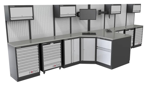 [4731531] Įrankių spintelių komplektas 6140mm Sonic Equipment (4731531, SONIC)