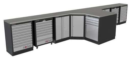 [4731537] Įrankių spintelių komplektas 6140mm Sonic Equipment (4731537, SONIC)