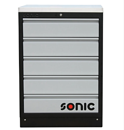 [4731618] Tool cabinet with metal worktop (4731618, SONIC)