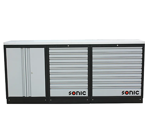 [4731807] Professional Workbench with Stainless Steel Top (4731807, SONIC)