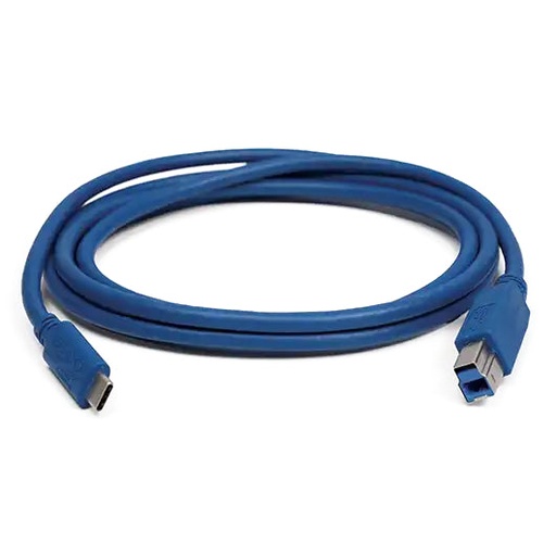 [TA580] Vads USB C – USB B (3.1), 4,5 m, zils (USB 2 vadojums) (TA580, PICO)
