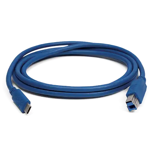 [TA577] Cable USB type C to USB type B (3.1), 1.8 m, blue (TA577, PICO)