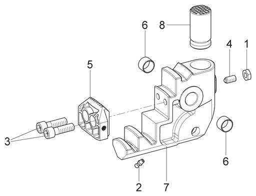 [B9641000] Komplektā spaile (B9641000, RAVAGLIOLI)