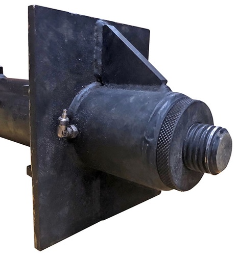 [042400260] Cylinder, matt black painted (042400260, RAVAGLIOLI)
