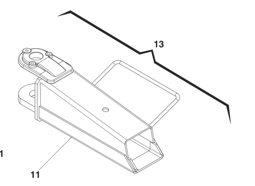 [047096073] LH short arm assembly (047096073, RAVAGLIOLI)