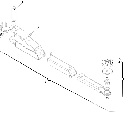 [047490090] Lift short arm, KPE32 (047490090, RAVAGLIOLI)