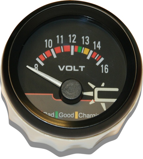 [4811241] Voltmetras 8-16 voltų stiprintuvui 12V & 12/24V (4811241, SONIC)