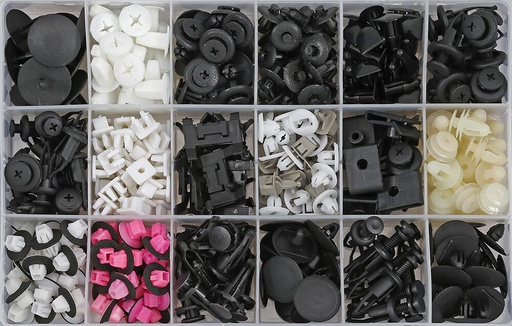 [4822348] Trim fastener clip set Toyota/Lexus cars 360 pcs (4822348, SONIC)