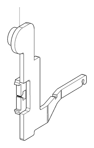 [129613223] Brake pedal lifter assembly with motor (129613223, RAVAGLIOLI)