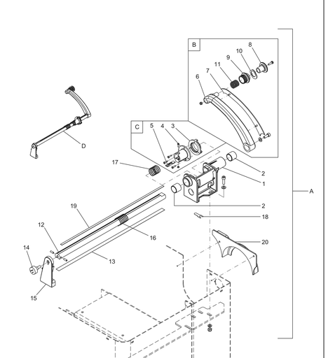 [129695270] Automatinis atstumo matuoklio mazgas G2.11x (129695270, RAVAGLIOLI)