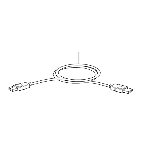 [16687] USB extension cable, 1 m (16687, RAVAGLIOLI)