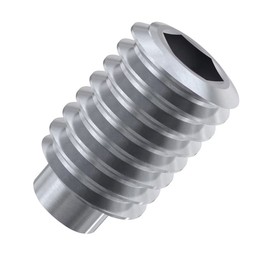 [211126] Set Screw M6x8 UNI 5925, Zinc Plated (211126, RAVAGLIOLI)