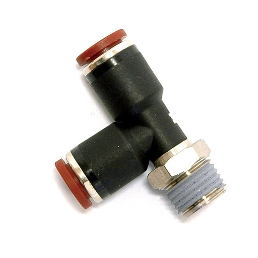 [325125] Fixed side T-union with taper thread 1/8 x 6 (325125, RAVAGLIOLI)