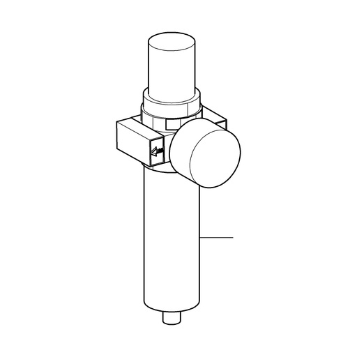 [399319] Gaisa filtrs-regulators LFR-08-20MY-Mini (399319, RAVAGLIOLI)