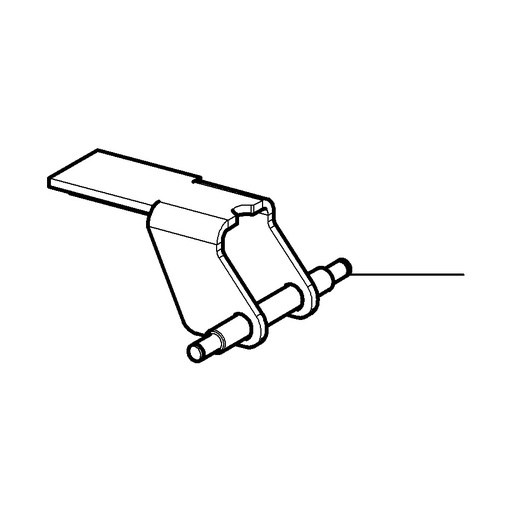 [730027850] Galvanised U-bolt assembly 10-24 (730027850, RAVAGLIOLI)