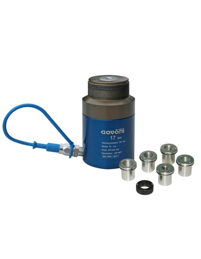 [GO1062Q] Hydraulic cylinder 17 t, aluminium, 70 mm stroke, quick connection (GO1062Q, GOVONI)