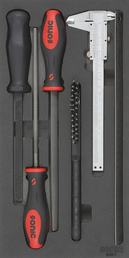[600614] Įrankių komplektas į vežimėlius, 6vnt., SONIC EQUIPMENT (600614, SONIC)