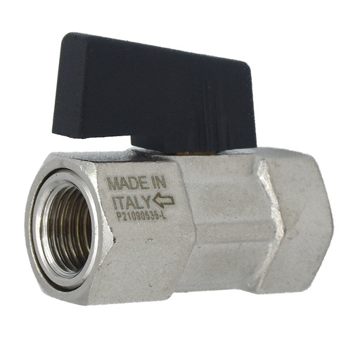 [1887258] Ball Bleeder Valve, Brass, 1/4 in. BSP Female (1887258, EUROLUBE)