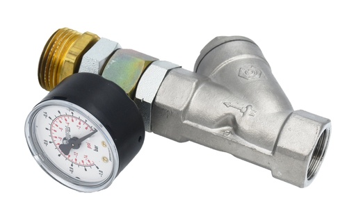 [3188597] Suction Strainer with Gauge (3188597, EUROLUBE)