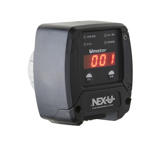 [53860] NEX·U·® U·meter Flow meter aluminium 1/2" (53860, EUROLUBE)