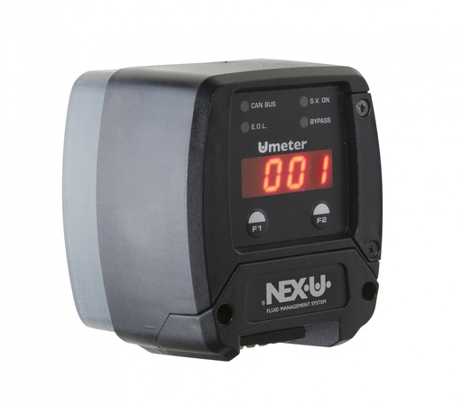 [53862] NEX·U·® U·meter Flow meter PVC, 1/2" (53862, EUROLUBE)