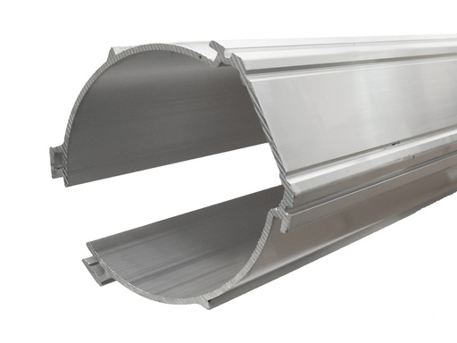 [64231] Exhaust rail 2.9 m, flat (64231, EUROLUBE)