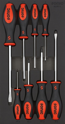 [600823] Screwdriver set SFS-S 8-pcs, SONIC EQUIPMENT (600823, SONIC)