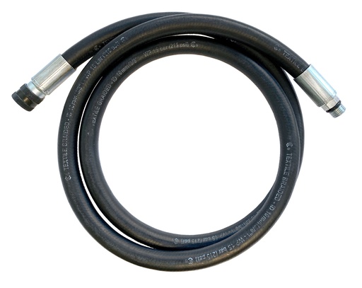 [10875-EU] Hose with tyre valve nozzle, safety type, 1,5m (10875, EUROLUBE)