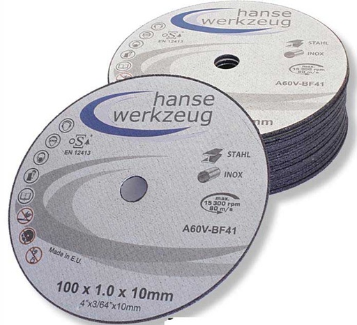 [00060551] Trennscheiben-Set 25-tlg. für Tiefen- Schleifer Ø 100 mm (VE 25 Stück) (00060551, PICHLER)