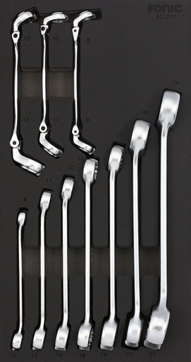 [601017] Įrankių komplektas į vežimėlius, 10vnt., SONIC EQUIPMENT (601017, SONIC)