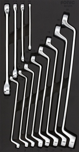[601225] Įrankių komplektas į vežimėlius raktai 12vnt. Sonic Equipment BV (601225, SONIC)