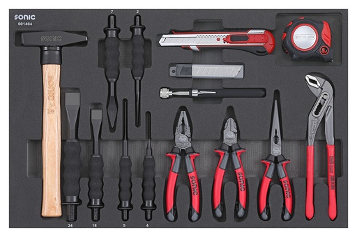 [601404] Tool set for trolleys, 14 pcs (601404, SONIC)
