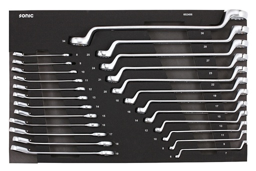 [602406] Wrench set for trolley, 24 pcs (602406, SONIC)