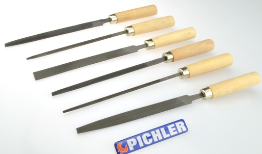 [30670000] Raum-Schlüsselfeilen Set 6-tlg. Durospan SF 100mm (30670000, PICHLER)