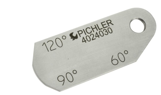[4024030] Angle gauge 60°/90°/120° for glow plug sealing seat (4024030, PICHLER)