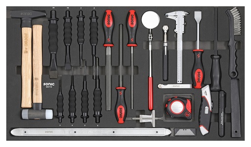 [602710] Įrankių komplektas vežimėliams, 27vnt., SONIC EQUIPMENT (602710, SONIC)