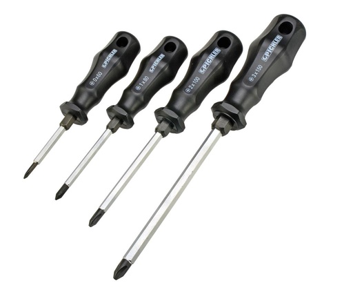 [50250500] Screwdriver set, cross-head Super-Drive FSX 0-3, 4-piece (50250500, PICHLER)