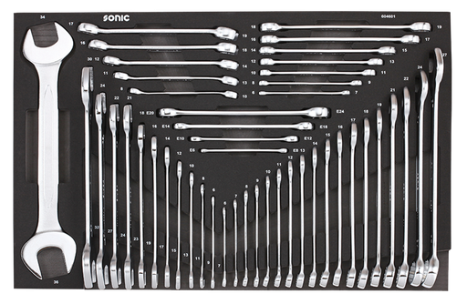 [604601] Tool set for tool trolley, 46 pcs (604601, SONIC)