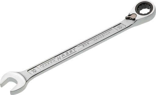 [606-10] Ratcheting combination wrench 10 mm (606-10, HAZET)