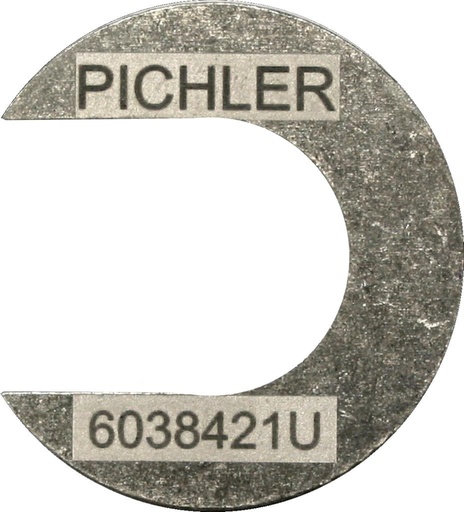 [6038421U] U shaped aluminium preservation plate (6038421U, PICHLER)