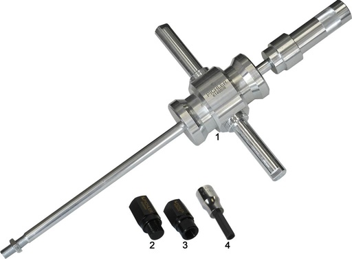 [6038425] Einspritzdüsen-Ausziehsatz 5-tlg. mit Schlaghammer 8Kg (6038425, PICHLER)