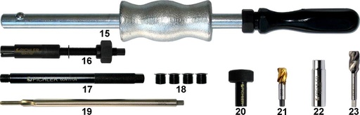 [6041880] Optional tool set 12 pcs. to 6041870 (6041880, PICHLER)