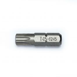 [6245] Antgalis žvaigždinis (TORX), kotas 1/4", L 30 mm, T45 (6245, GENIUS)