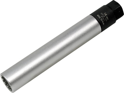 [60463300] Sparkplug Socket with Retainer 14 x 125 mm, 12-point drive 3/8" Torque 19 Nm (60463300, PICHLER)
